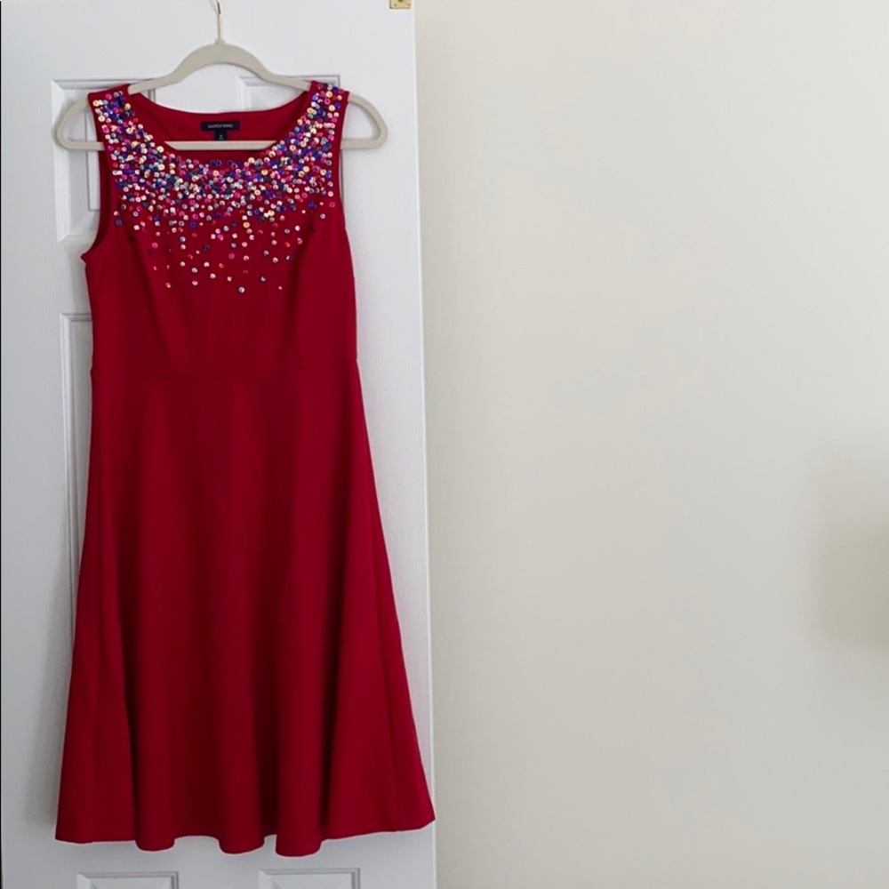 A-Line Holiday Dress ~Small~ Fit-n-Flare